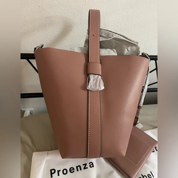 NWT Proenza Schouler White Label pink rose Sullivan three way handbag - Picture 7 of 16